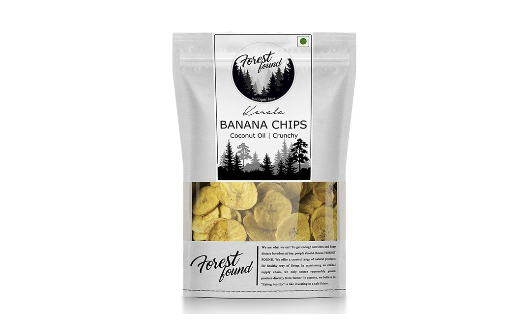 Forest Found Kerala Banana Chips    Pack  400 grams
